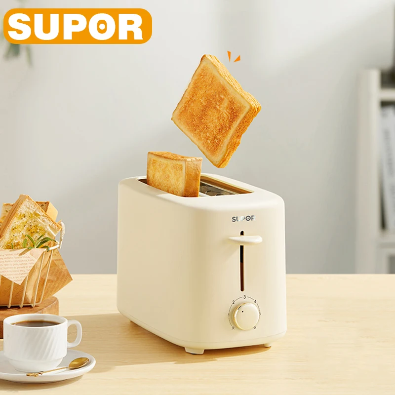 

SUPOR Electric 2 Slice Long Slot Toaster Electric Fryer DJ805/DJ705 Stainless Steel Deep Fryer Kitchen Mini Breakfast Maker