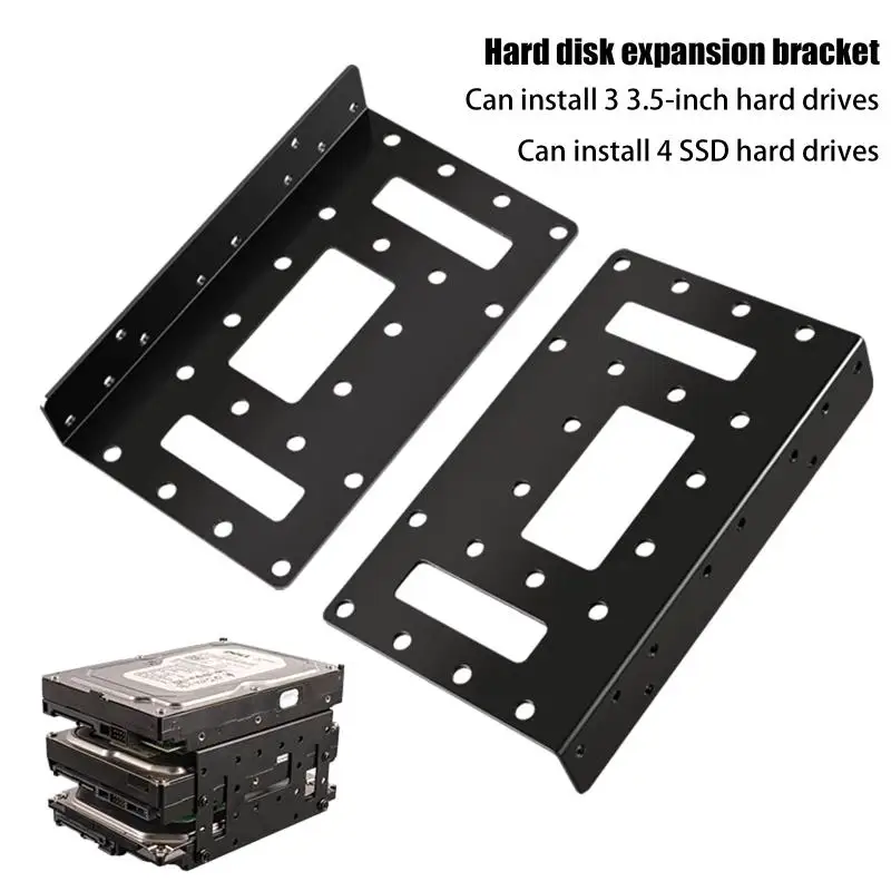 

1 компл. 11UB монтажный кронштейн для хранения металлический лоток адаптер HDD кронштейн для жесткого диска для 2,5/3,5-дюймового держателя SSD
