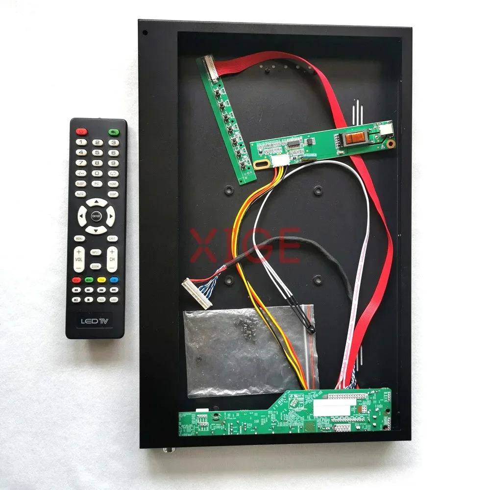 

Metal Case+Analog TV Driver Board Fit CLAA154WB03A CLAA154WB04 15.4" DIY Kit VGA USB HDMI-Compatible 30 Pin LVDS 1CCFL 1280*800