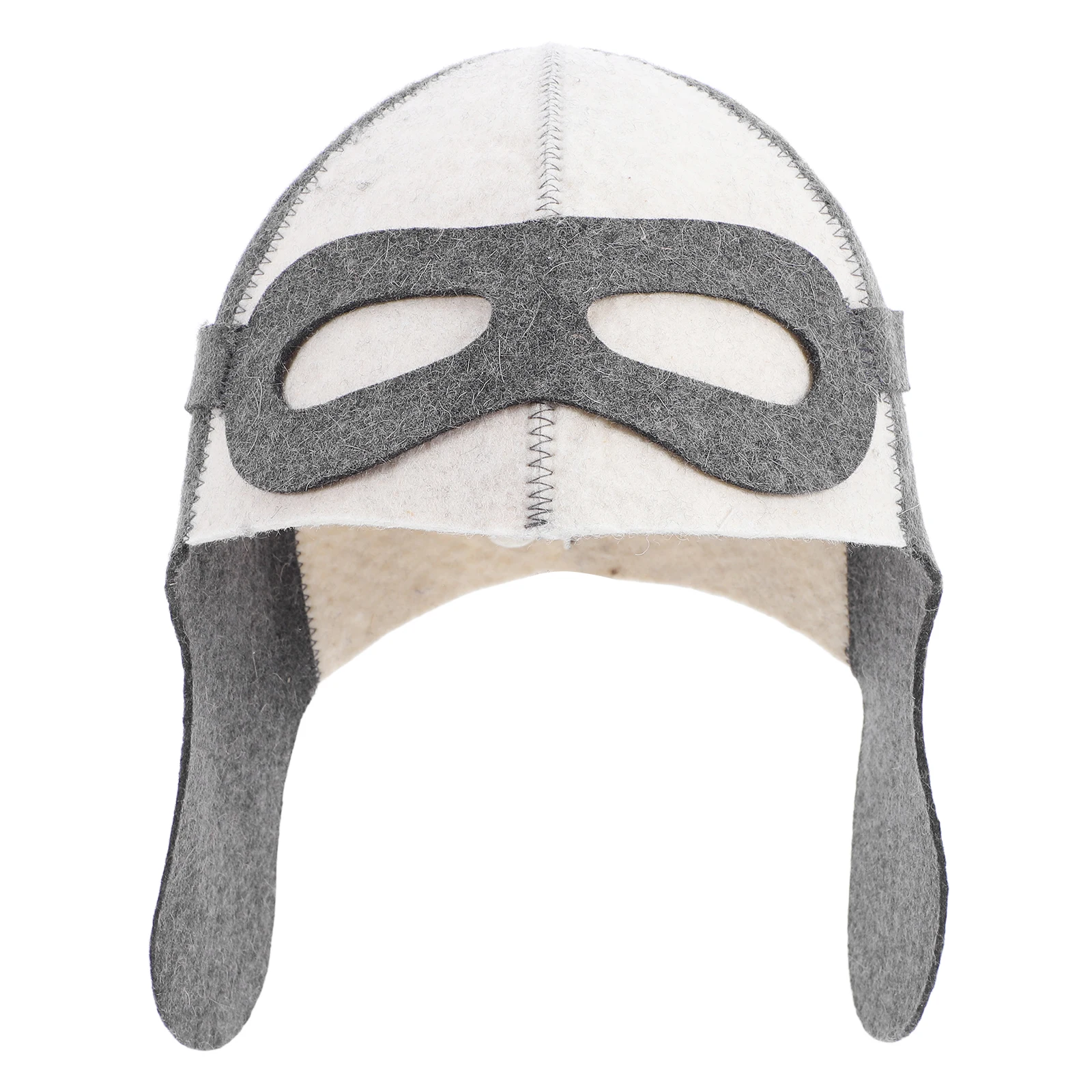 Creative Felt Sauna Hat For Men And Women Pilot Steamer Cap Bathroom Hat Head Cover For Steam Room Spa Sauna Room Accessories