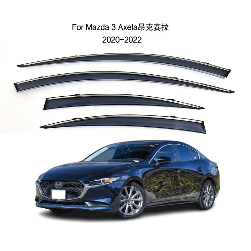 

Specially designed for 20-25 Mazda Axela Mazda3 Axela windows, rain eyebrows to protect overseas