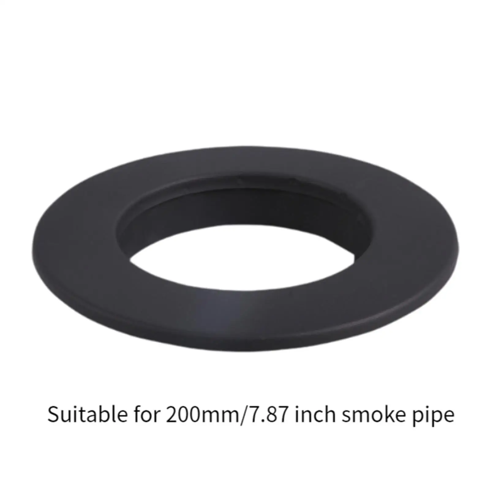 Chimney Pipe Trim Collar for Stovepipe, Replacement Component