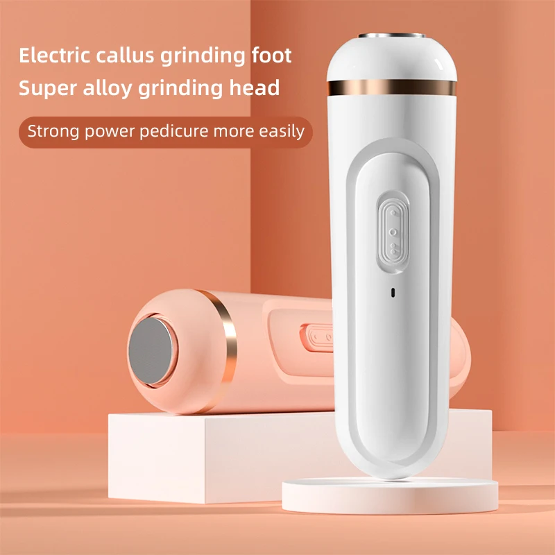 2022 New USB Rechargeable Foot Scrubber Hard Dead Skin Pedicure Foot File Professional Electric Foot Grinder Callus Remover