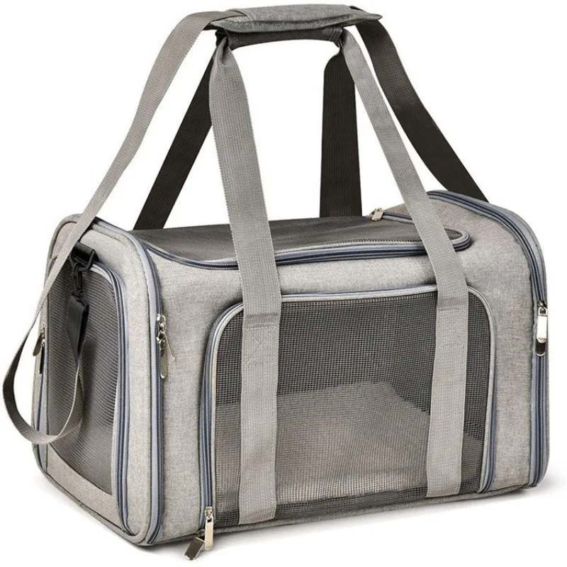 Pet backpack transparent space capsule outdoor shoulder breathable cat schoolbag large capacity out cat bag