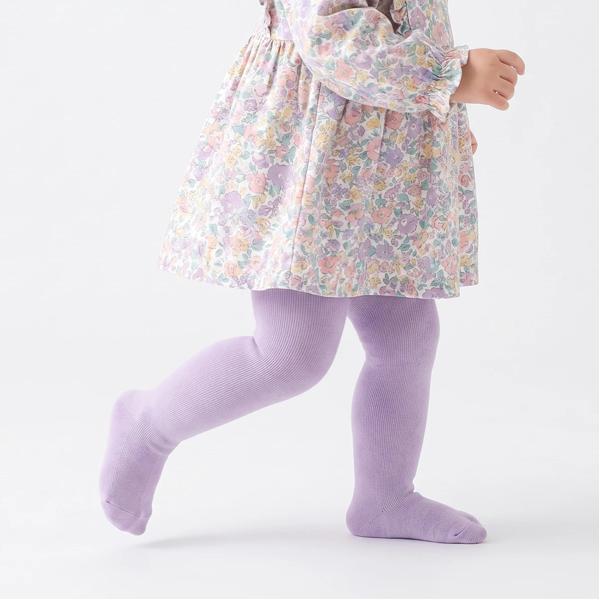 4 Stück Strumpfhosen für Kleinkinder, Mädchen, einfarbig, Basic-Leggings, mittlere Dicke, passend zu allen Anlässen – Detail 7