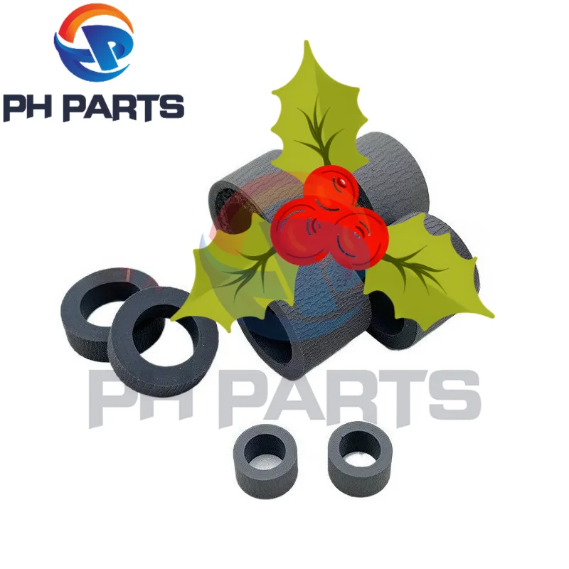 5SET X D00S3W001 D00S3X001 D00S3Y001 Pick Up Brake Separation Roller Tire Set compatible for Brother ADS-2200 ADS-2700W ADS2200