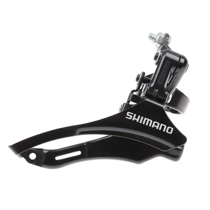 Original For Shimano Tourney TZ FD-TZ500 Bike Front Derailleur FD TZ500 Clamp Band Mount 31.8mm 3x7/6 Speed Top/Down Pull Part