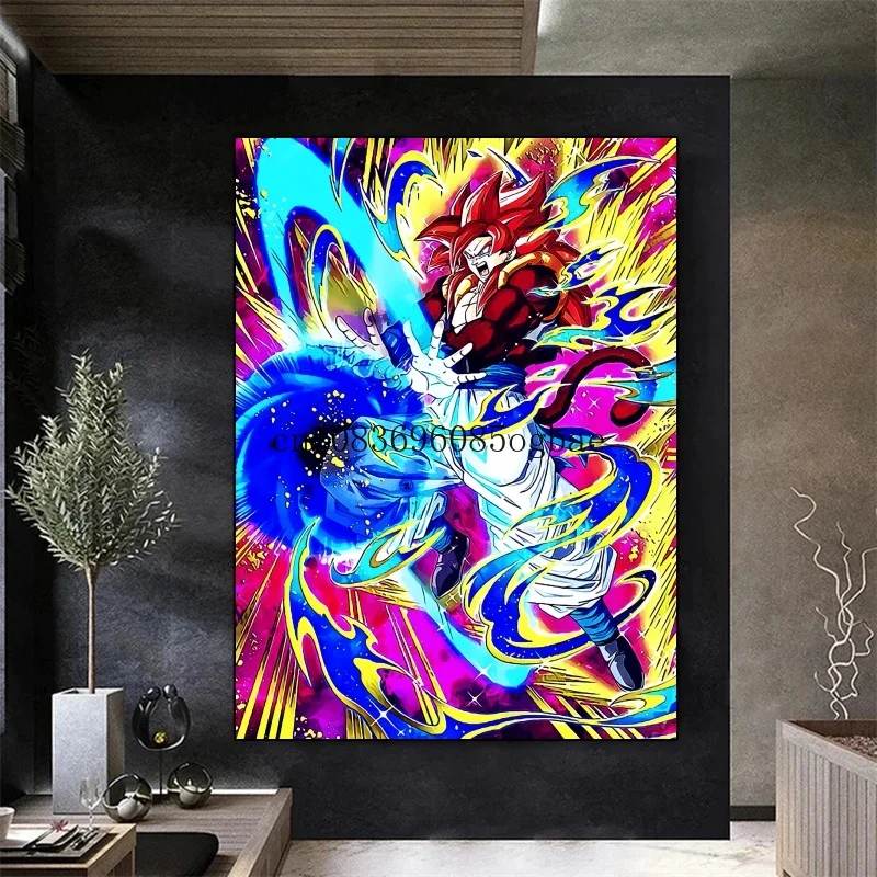 

Anime Posters Dragon Ball Goku Classic Character Kakarot Canvas Picture Print Birthday Gifts Poster Toy Hanging Painting Gifts