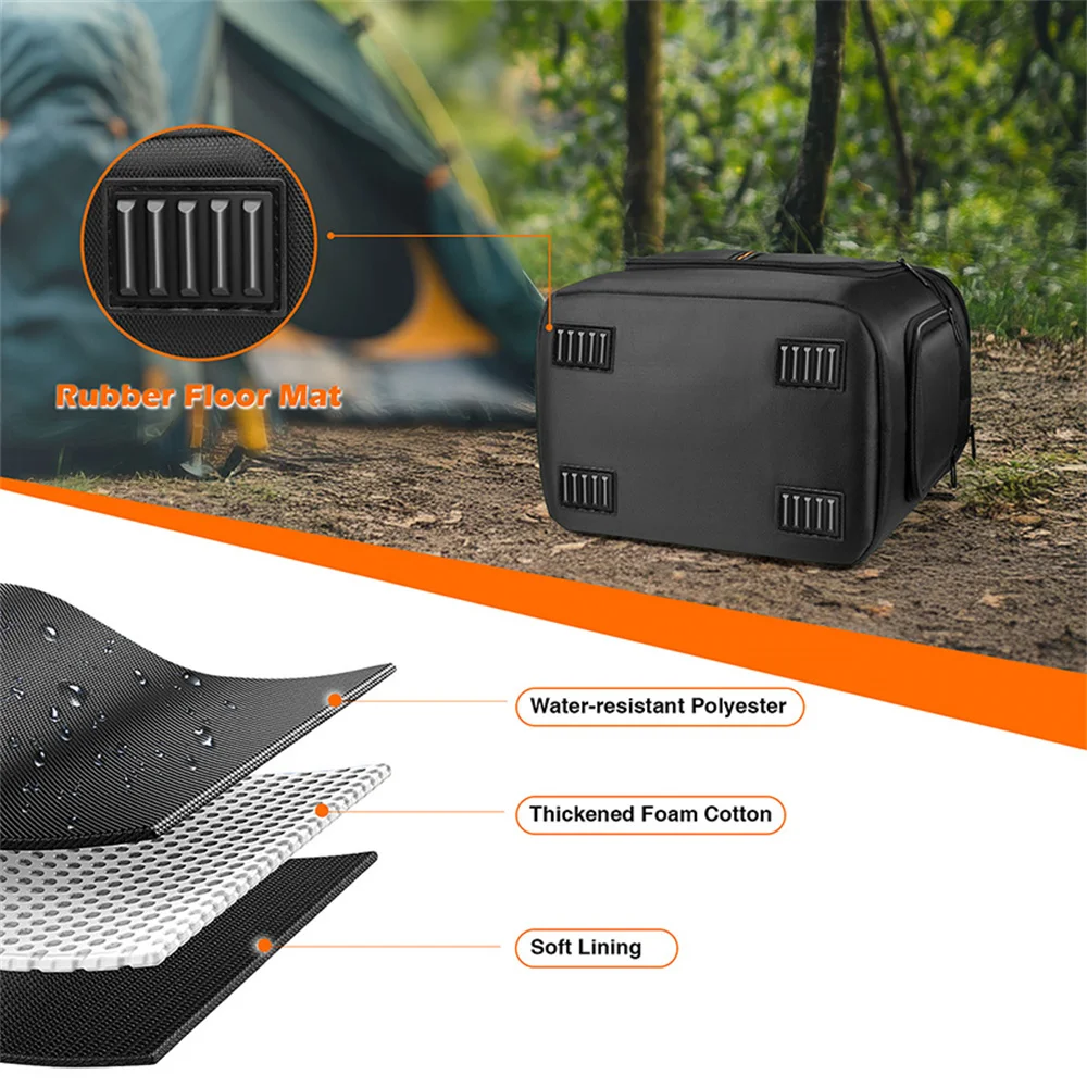 High-Quality Portable Storage Case for Explorer 1000V2 Power Station Shockproof Design