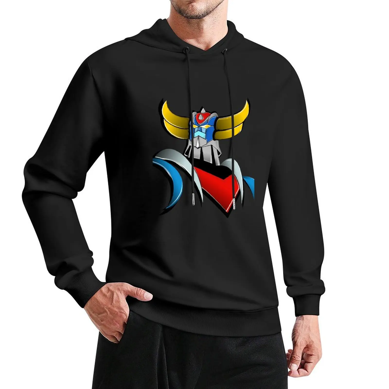 

Goldorak, Grendizer Pullover Hoodie mens clothing korean clothes autumn mens designer clothes big size hoodie