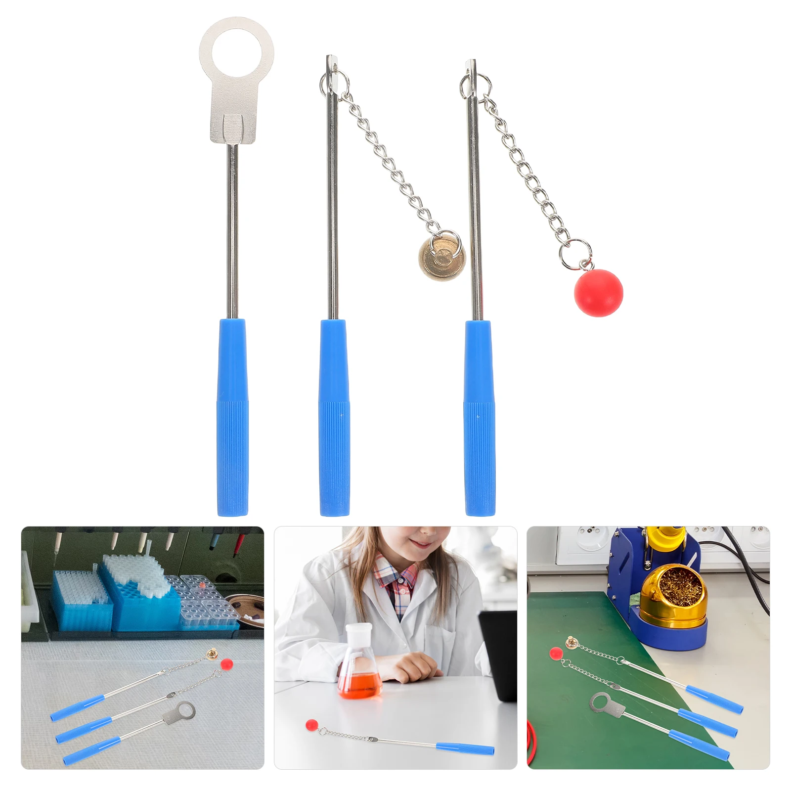 

1 set 1 Set Classroom Tool Solid Material Contraction Tester Physics Teaching Equipment Lab Thermal Response Device Educational