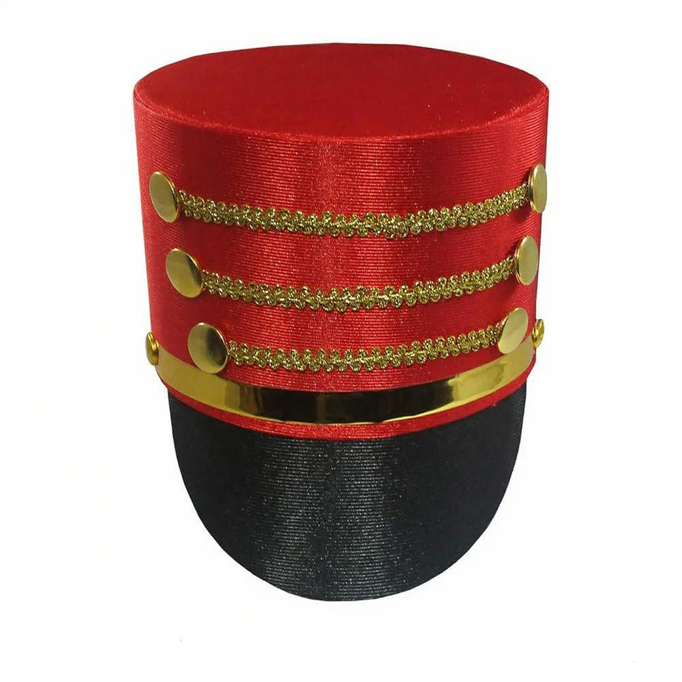 

Drum Major Master Hats Marching Band Hat Military Royal Soldier Top Cap Halloween Performance Hat-nutcrackers Costume Accessorie