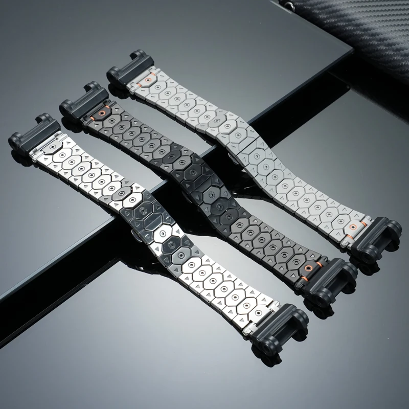 For G-SHOCK Casio 5410 watch GPW-1000 modified stainless steel watchband GPW-1000 men's metal bracelet With plastic adapter+tool