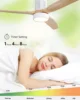 Sofucor 52인치 천장 선풍기 리모컨(LED DC 포함) 6단 고풍속 객실용 2
