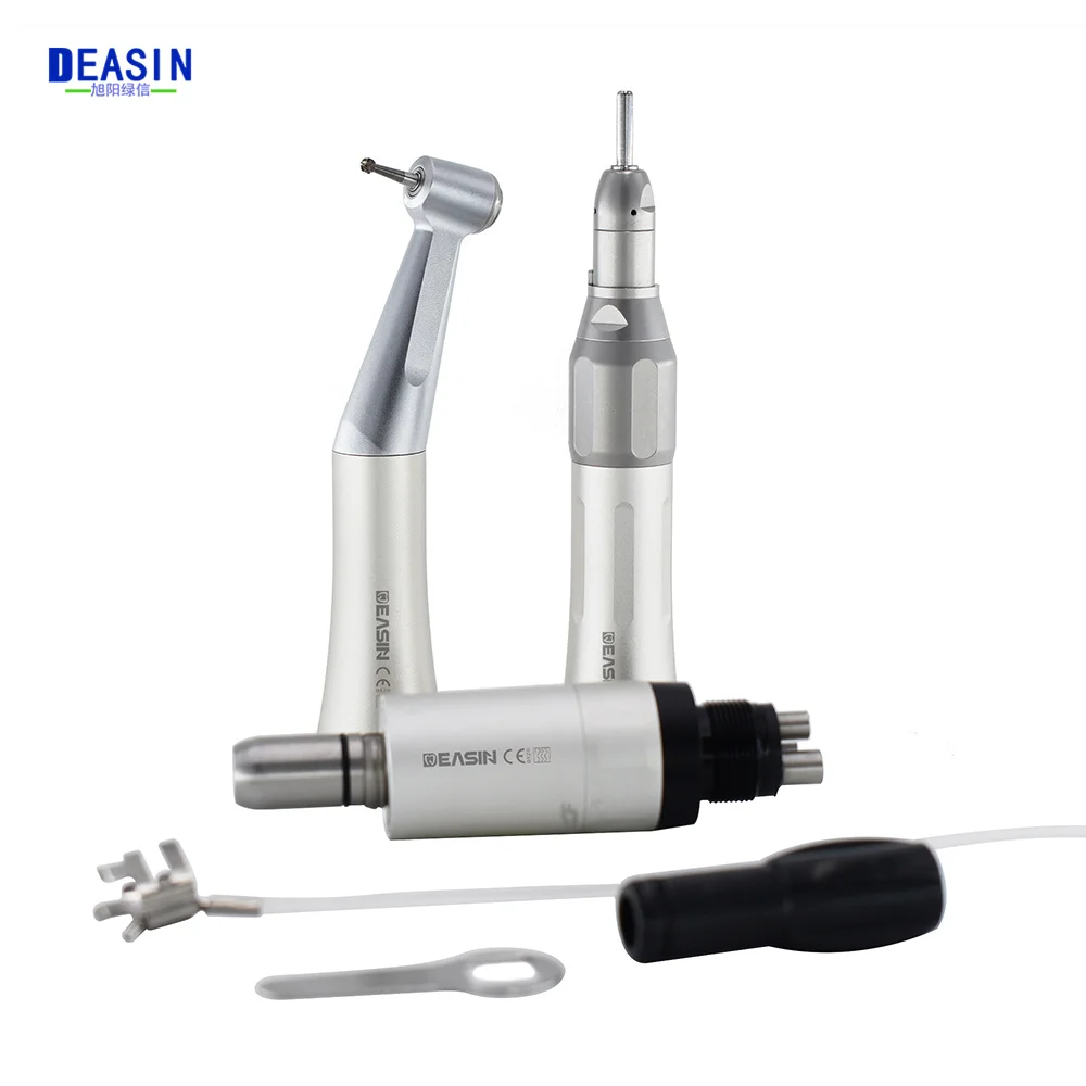 Wszystkie rodzaje Dental Slow Low Speed Handpiece Straight Contra Angle Air Turbine Motor Dental Lab Equipment Micromotor Polishing Tool