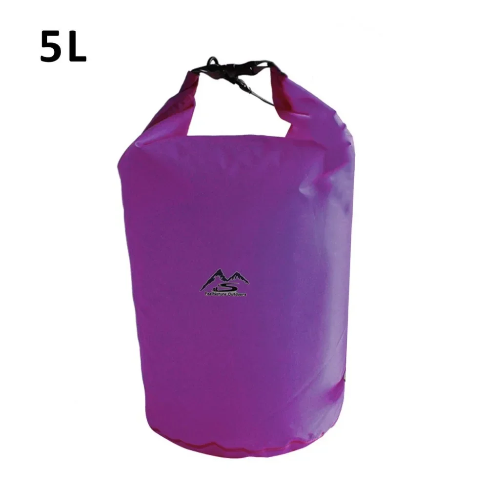 Sac sec étanche flottant pour la navigation en bateau, la pêche, le rafting, la natation, 5l, 10l, 20l, 40l, 70 l