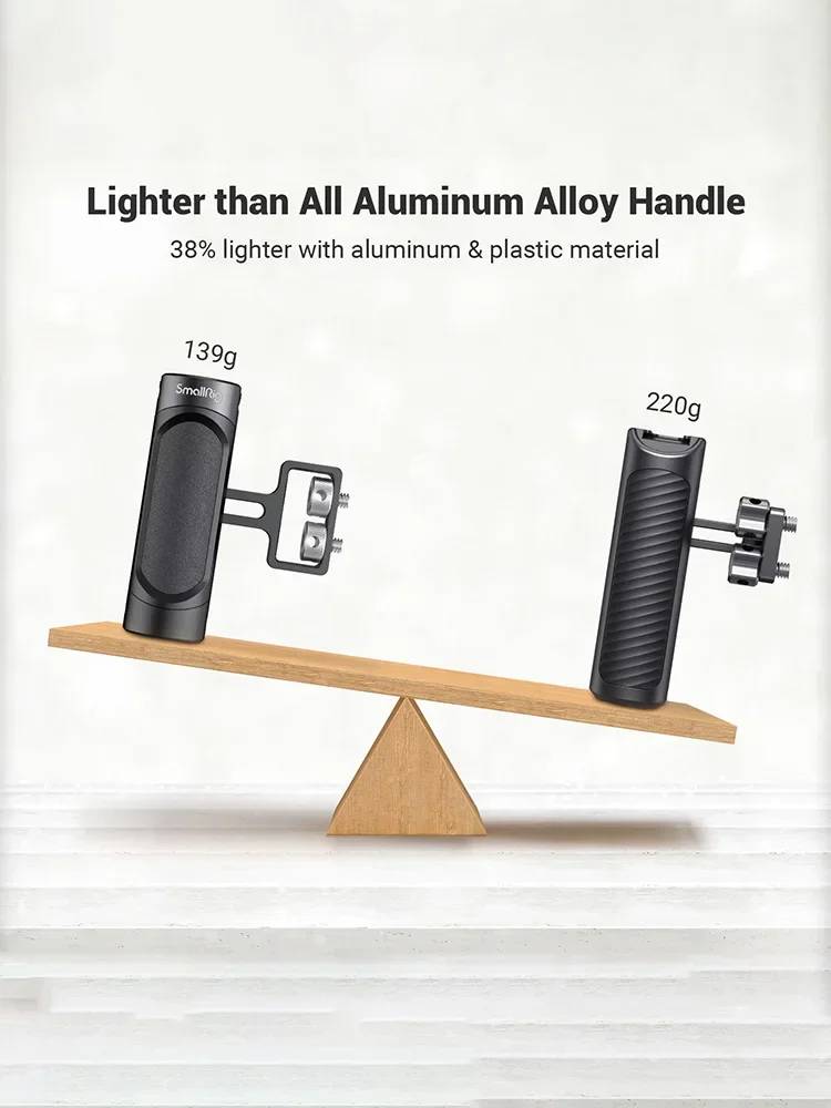 

SmallRig Mini Camera Side Handle Handgrip with Two 1/4"-20 Screws Mount for Mirrorless/ Digital Camera DSLR Camera 2916