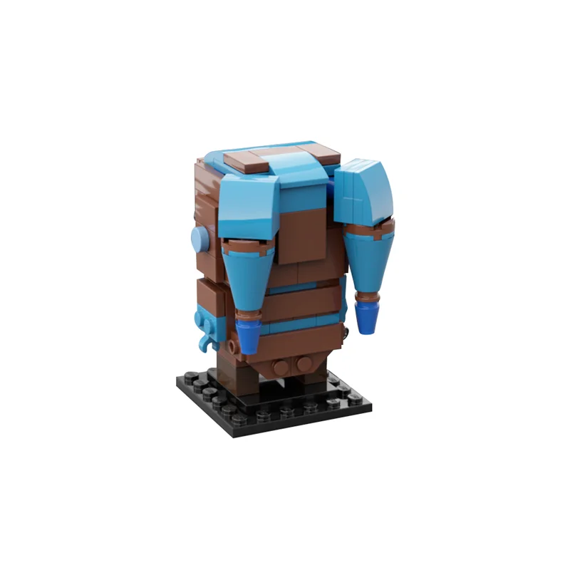 MOC-Aayla Secura Clone Wars Model Building Blocks, Space War Action Figure, Brinquedo de Tijolo Montado, Presente de Aniversário Infantil, Enfeites