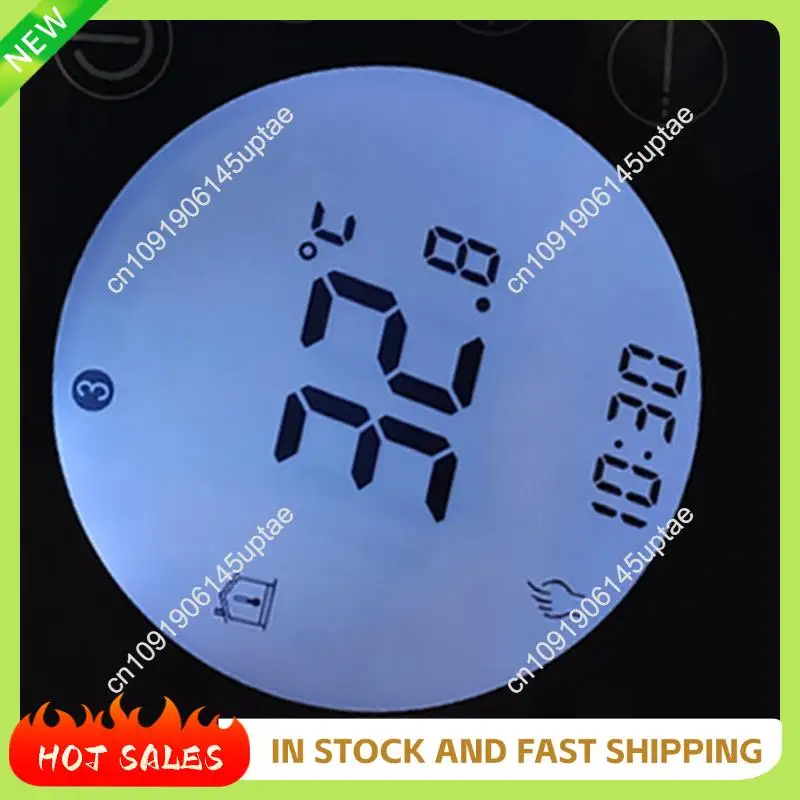 Régulateur de température de Thermostat d'intérieur rond Wifi N88R Tuya équipé d'une Application d'application intelligente