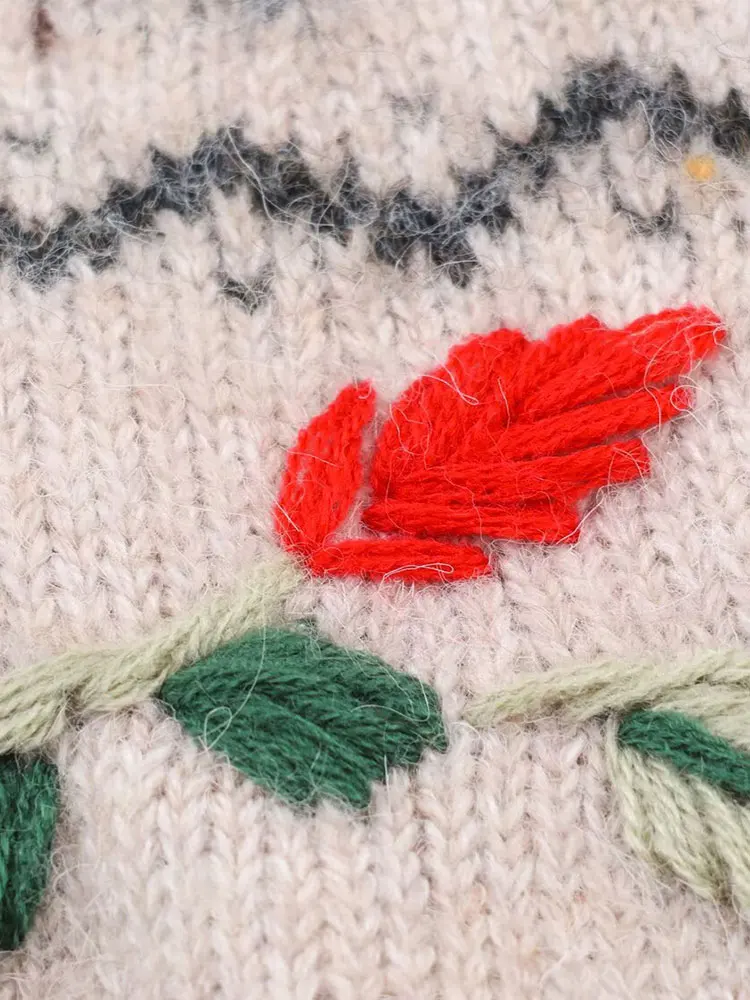 NLZGMSJ suéter de mujer 2025 Otoño Invierno moda cuello redondo manga corta Jacquard suéter de mujer Jersey elegante Top de calle de altura