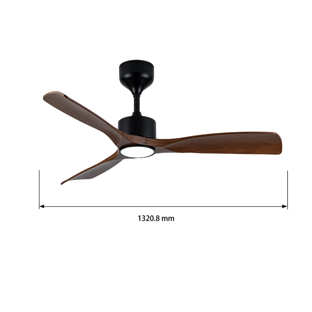 52-inch Outdoor Light Ceiling Fan Remote Control Ce Certified Ventilation Fan Light and Ceiling Fan