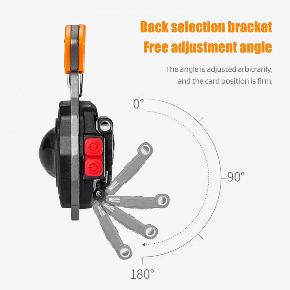 11.5*5cm Camping Light LED Keychain Work Light Rechargeable Mini Flashlight High Lumens Lamp With Screwdrivers Bottle Opener