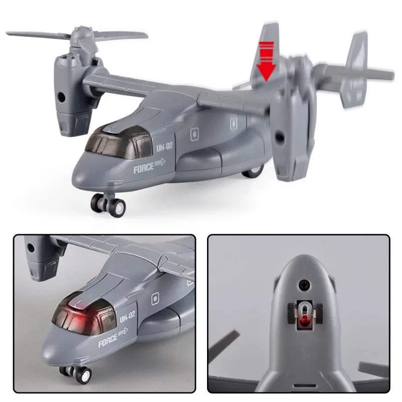 toy car funny gift-kawaii 19cm alloy osprey transport car model,Inertia drag cool light model car,toys for kids 2 to 4 years old