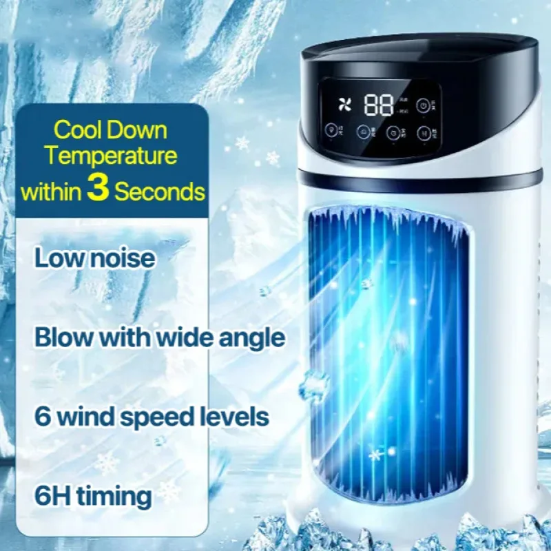 

Бытовой многофункциональный охлаждающий вентилятор с таймером, портативный Домашний Настольный Электрический вентилятор