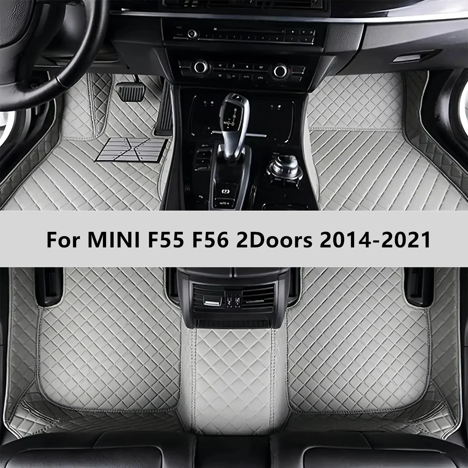 

Custom Car Floor Mats For MINI F55 F56 2Doors 2014-2021 Floor Mat Car Mat Accessories Interior Accessories