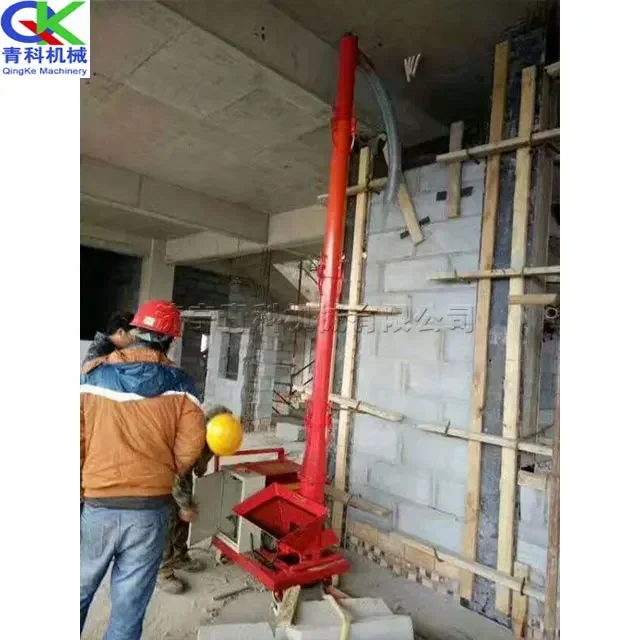 2026  nb380V building construction concrete conveying equipment micro fine stone secondary structure pouring machine