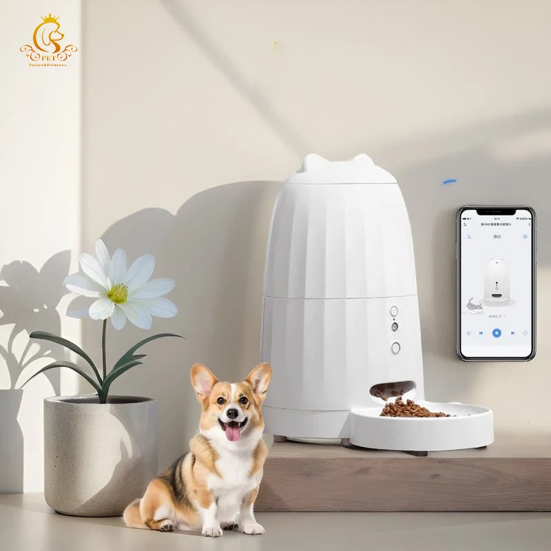 EUR PET Best Selling Remote Control Portable Large Capacity Multi-function Smart Pet Automatic Feeder