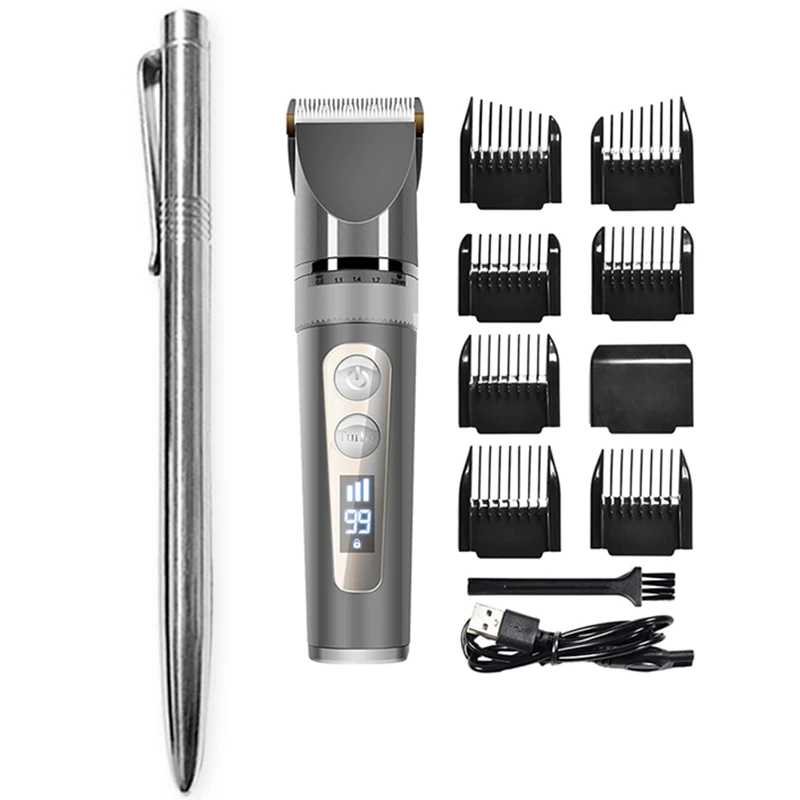 

1 Pcs Negative Ion Energy Wand NANO Energy Pen Alkaline Water Stick & 1 Set Hair Clippers For Stylish Mens Cutting Kit