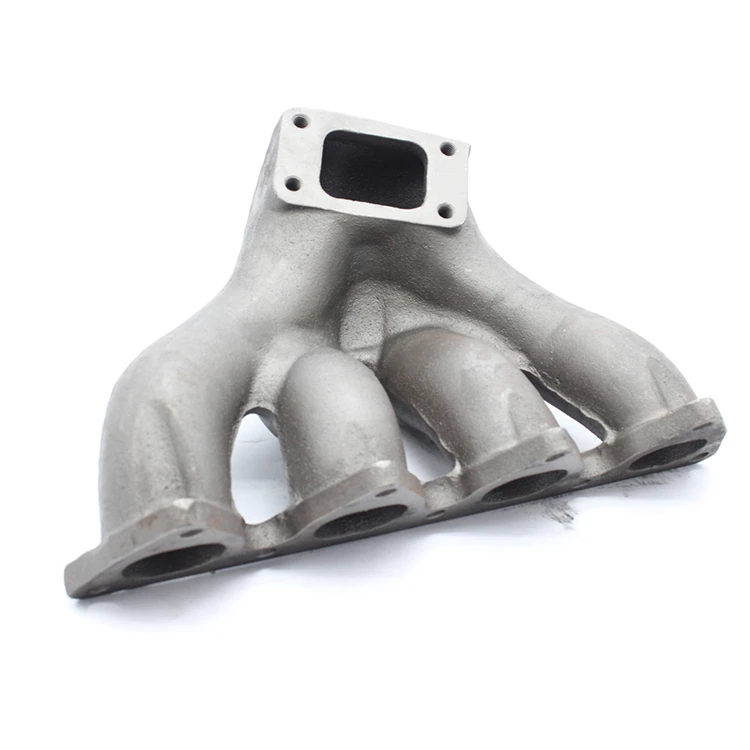 Cast Stainless Steel Turbo Manifold  for HONDA CRX DEL SOL SOHC D-SERIES TOP MOUNT T3/T4 TURBO CAST IRON EXHAUST MANIFOLD