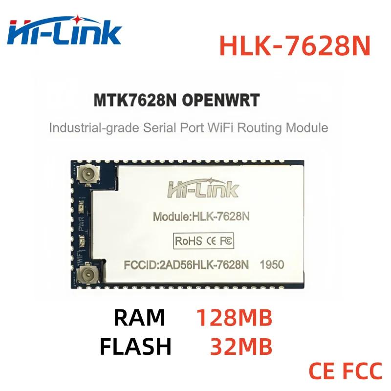 Wifi Router HLK-7628N HLK-7628NL HLK-7628NE Test Kit MT7628NN WiFi Nirkabel Router Modul dengan 256M 128M 32M 64M Linux Gateway