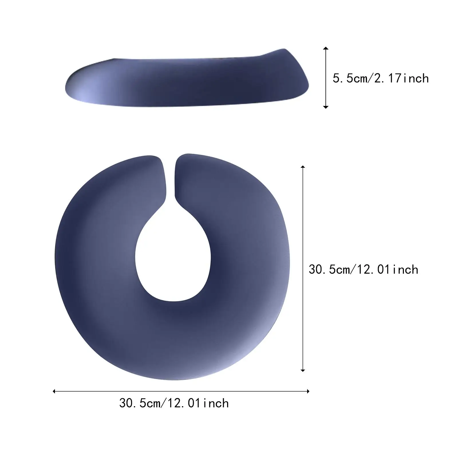 Face Down Pillow Soft Support Pillow Face Cradle Salon Massage Pillow Prone Pillow for Travel Plane Airplane Beauty Salon Home