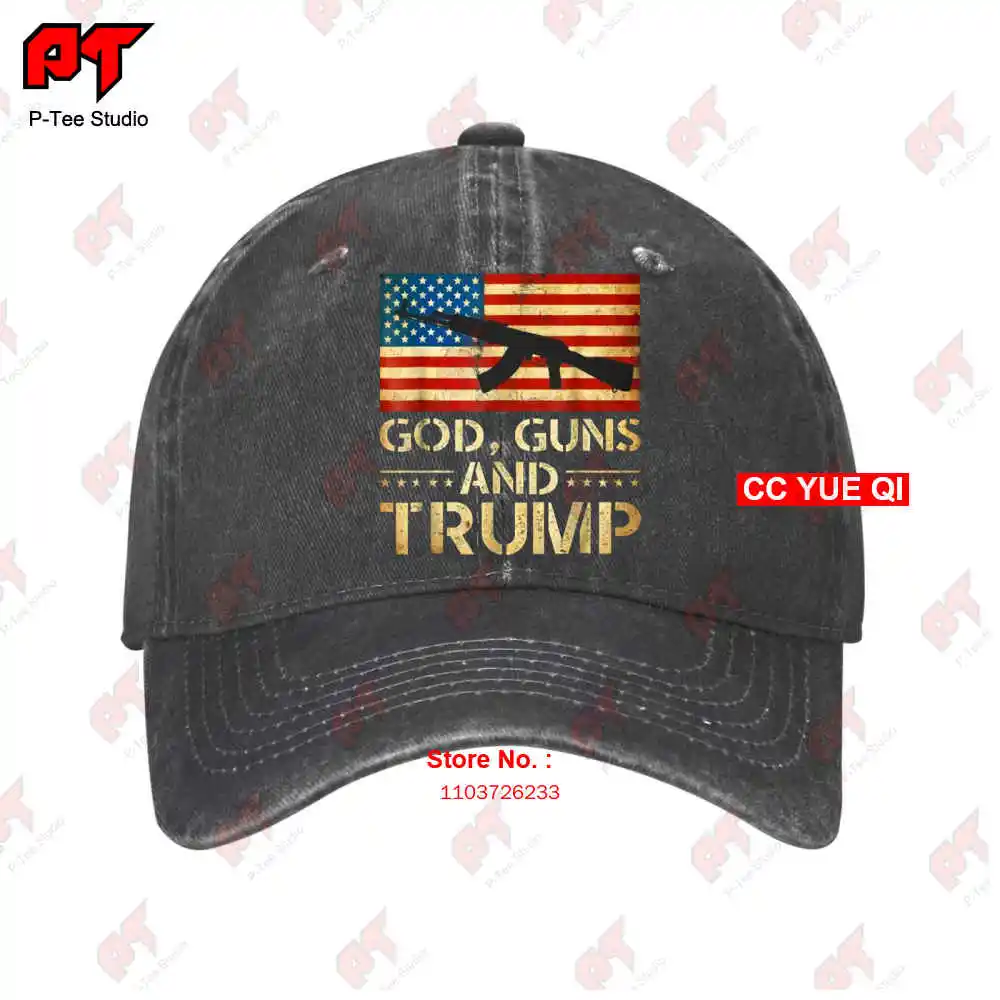 

God Guns Trump Baseball Caps Truck Cap WC5J