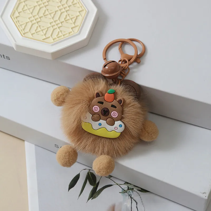 Лидер продаж, милый милый шапкабара, колокольчик, игрушка, кулон, брелок, подарок, студенческая сумка, кулон