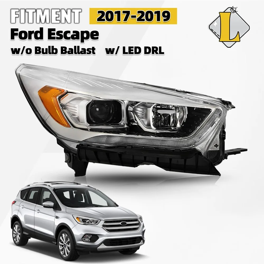 

Фара правая (HID, со светодиодной подсветкой) для Ford Escape 2017-2019 гг.