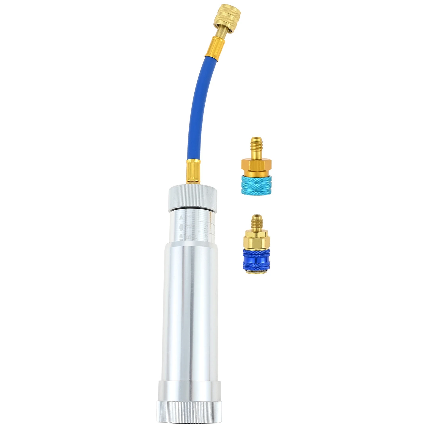 Wtryskiwacz oleju barwnikowego AC HVAC z zestawami szybkozłącze Low Side, złącze żeńskie 1/4 "SAE, do czynnika chłodniczego R134A R22 R12 R1234YF