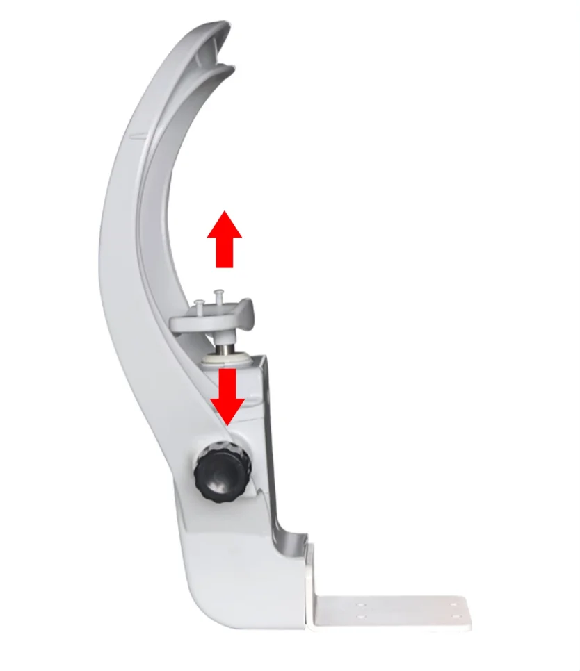 Adjustable Chin Rest for Vision Training, Computer Forehead Support Stand with Height Adjustment for Eye Exercise