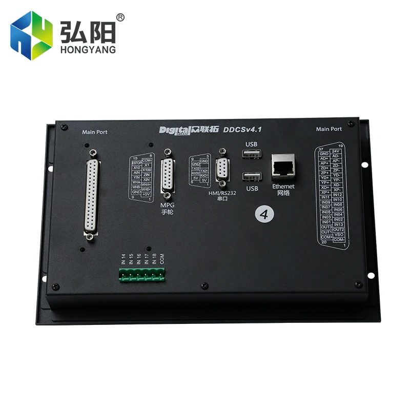 HYCNC 4 Axis M340 Professional Offline CNC Controller English Version Independent Milling System