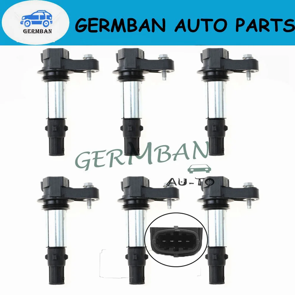 

12566569 6PCS/LOT Ignition Coil For Buick Cadillac BLS CTS For Chevrolet Saturn Saab GMC HOLDEN ALFA ROME 0221604104 0221604112