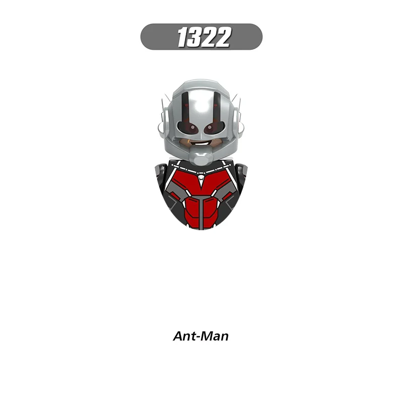 Iron Man Bausteine für Spielzeug und Geschenke, Mini-Actionfiguren, Kinder-Bausteine für Partygeschenke