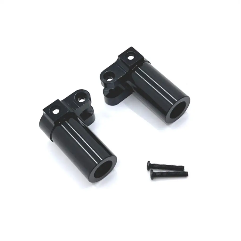 Essieu de roue renforcé en alliage d'aluminium pour 1/12 MN MN128 MN86 G500, pièce de voiture RC, accessoires de voiture RC, pièces de rechange noires