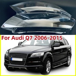 1 Pair Front Headlight Lens Cover For Audi Q7 2006-2015 Clear Car Headlamp Cover Transparent Lampshade Lamp Hood Shell