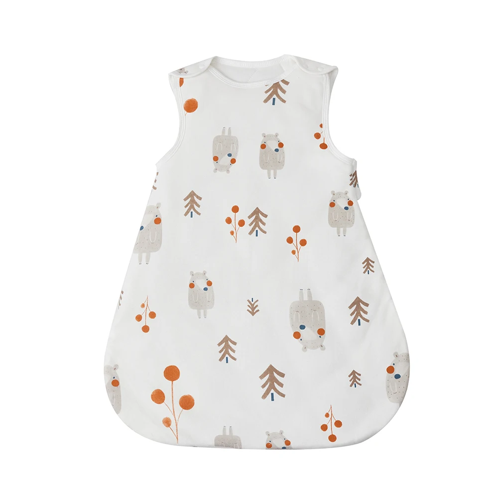 Sacco nanna per bambini Modello animale Calore 0-24M Trapunta calda delicata sulla pelle e anti-calcio in cotone 100% per prodotti per il sonno invernale del bambino