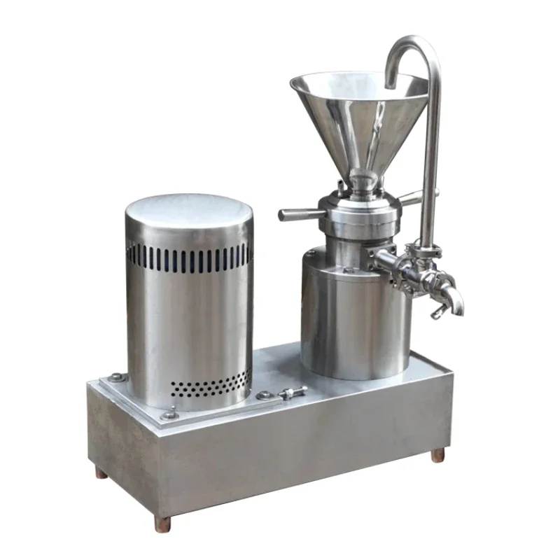 

Commercial Electric Tahini Butter Peanut Butter Maker Small Pistachio Tahini Butter Almond Cashew Colloid Mill