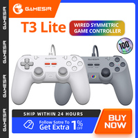 Gamesir T3 Lite Switch Controller Hall Effect Wired Gamepad With Joystick For PC/Steam/Switch Wired Game Accessoies