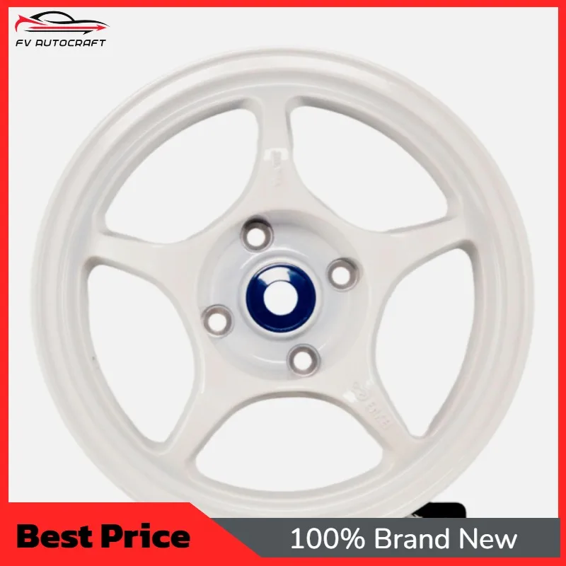 

【2026】Factory Wholesale Ivory White 5-Spoke JDM Alloy Wheels 15 16 Inch 4x100 4x114.3 Lightweight Tuner Aluminum Alloy Rims