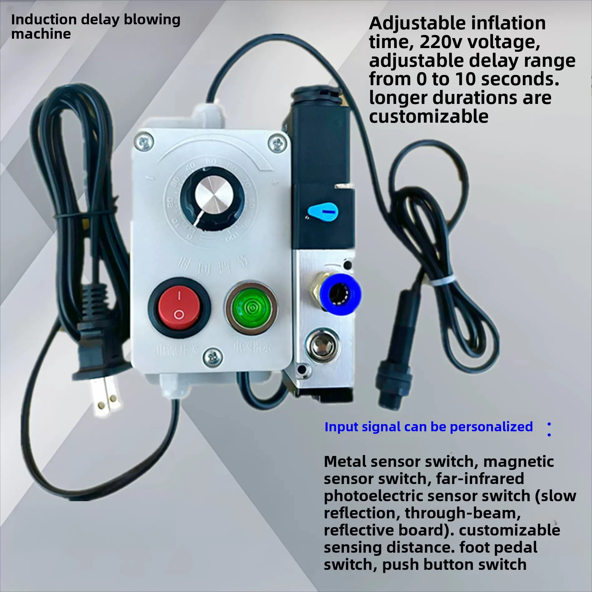 Automatic Blow Gun for Punch Press CNC Machining Air Dust Cleaner